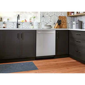 LG 24 in. Top Control Smart Dishwasher with 46 dBA Sound Level, 3rd Rack, QuadWash Pro & Dynamic Heat Dry - PrintProof Stainless Steel, , hires