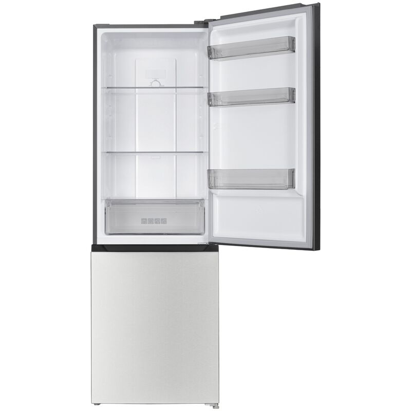 Sharp 24 in. 10.3 cu. ft. Counter Depth Bottom Freezer Refrigerator - Stainless Steel, , hires