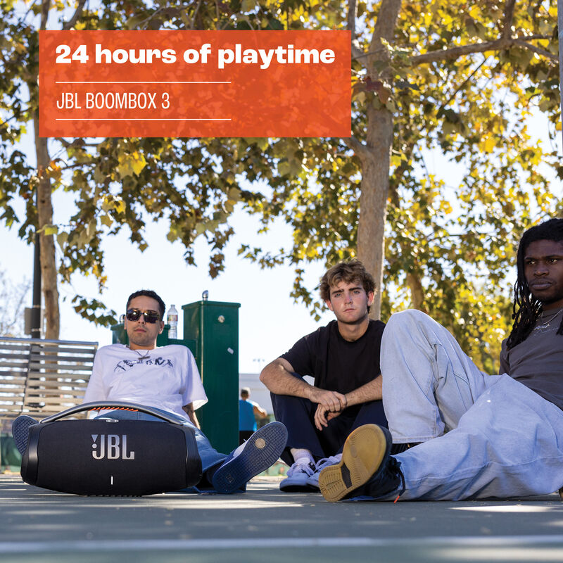JBL BOOMBOX3 Portable Speaker - Black, Black, hires