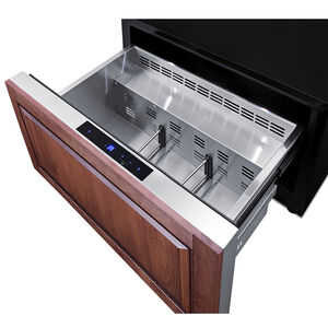 Summit 30 in. 2.5 cu. ft. Outdoor Single Refrigerator Drawer - Stainless Steel/Panel Ready, , hires