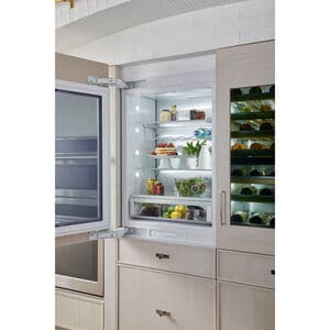 Monogram 30 in. 14.5 cu. ft. Built-In Counter Depth Bottom Freezer Refrigerator with Ice Maker - Custom Panel Ready, , hires
