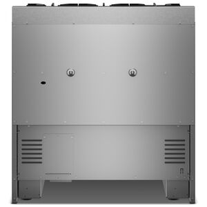 KitchenAid 36 in. 5.1 cu. ft. Air-Fry True European Convection Gas Range with 6 Sealed Burners - Black Ore, , hires