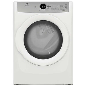 Electrolux 300 Series 27 in. 8.0 cu. ft. Stackable Gas Dryer with Luxury-Quiet Sound System & Sensor Dry - White