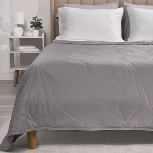 BEDGEAR Cooling Blanket Queen Size - Gray, , hires