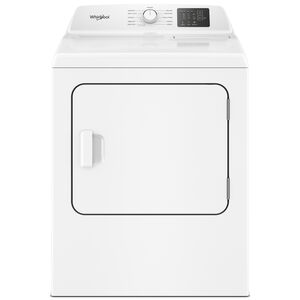 Whirlpool 29 in. 7.0 cu. ft. Gas Long Vent Dryer with Sensor Dry - White, , hires