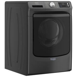 Maytag Pet Pro 27 in. 5.0 cu. ft. Smart Stackable Front Load Washer with Sanitize & Steam Cycle - Volcano Black, Volcano Black, hires