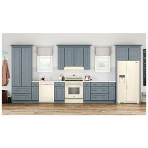 Whirlpool 36 in. 24.6 cu. ft. Side by Side Refrigerator with Ice & Water Dispenser - Biscuit, Biscuit, hires