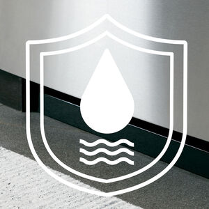 GE 24 in. Front Control Flush-Mount Dishwasher with 52 dBa Sound Level, Dry Boost & Pocket Handle - Stainless Steel, Stainless Steel, hires