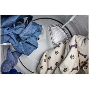 Maytag 27 in. 7.4 cu. ft. Smart Electric Dryer with Pet Pro Option, Sensor Dry, Sanitize & Steam Cycle - Classic Silver, , hires