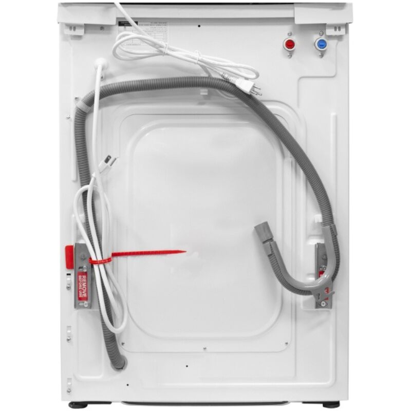 Equator Compact 24 in. 1.57 cu. ft. Stackable Front Load Washer with Pet & Sanitize Cycle - White, , hires