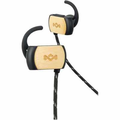 House of Marley Voyage BT In-Ear Wireless Headphones - Black | EM-FE053-SB