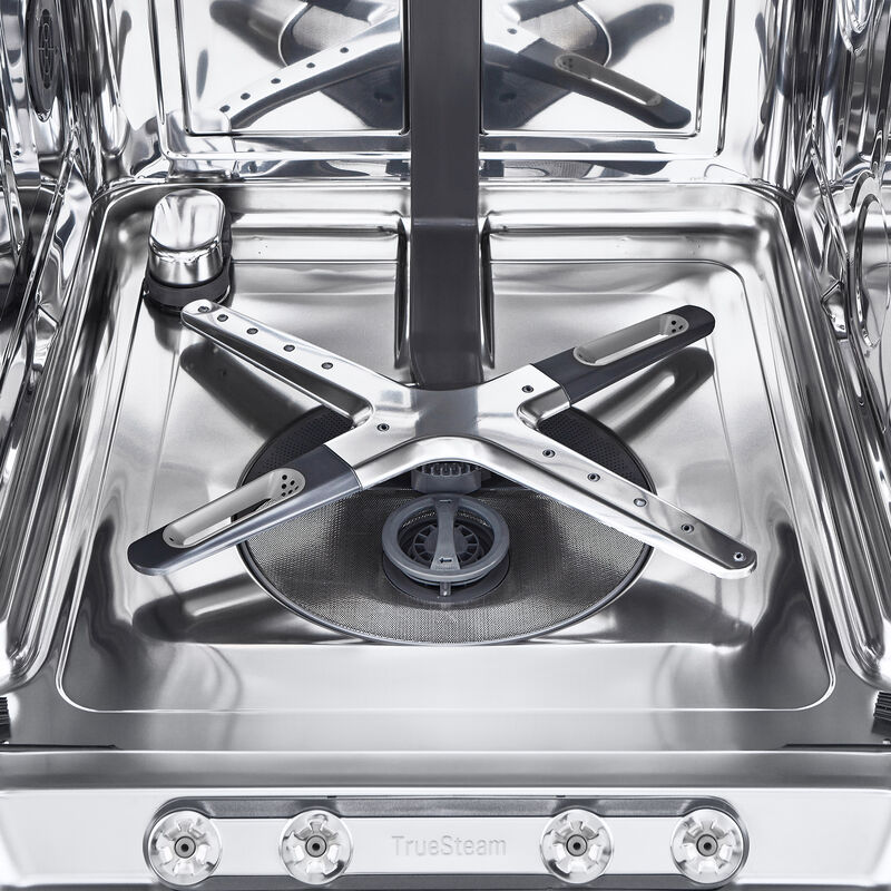 Signature Kitchen Suite 24 in. Top Control Smart Dishwasher with 40 dBa Sound Level, 3rd-Rack & Dynamic Heat Dry - Stainless Steel, , hires