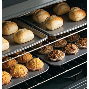 GE 30 in. 5 cu. ft. Electric Range with Coil Burners - Black, Black, hires