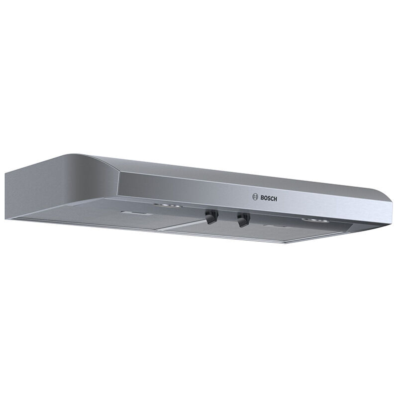 Bosch 500 Series 36 in. Standard Style Range Hood with 4 Speed Settings, 400 CFM, Convertible Venting & 2 Halogen Lights - Stainless Steel, , hires