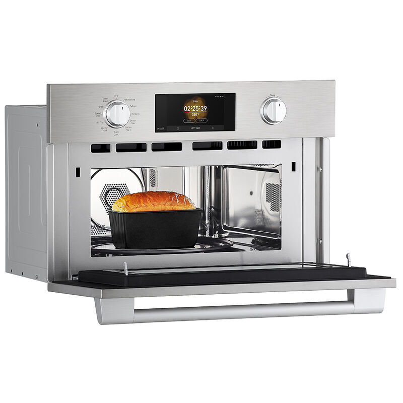 SKS 30 in. 1.7 cu. ft. 950W Smart Built-In Microwave with Convection & Sensor Cooking - Stainless Steel, , hires