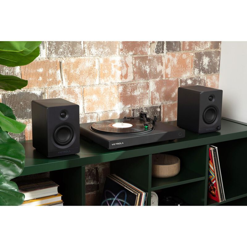 Victrola Wave Bluetooth Turntable with Auracast - Black, , hires