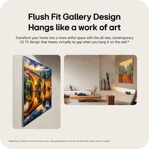 LG - 55" Class G6 Series OLED evo AI 4K UHD Smart webOS TV, , hires