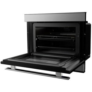 Sharp 24 in. 1.1 cu. ft. Smart Steam Electric Single Wall Oven with Standard Convection - Stainless Steel, , hires