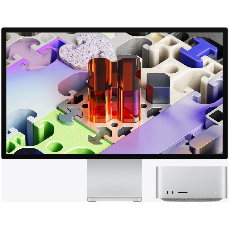 Apple Mac Studio with Apple M5 Max 18-Core CPU, 32-Core GPU, 36 GB RAM, 512 GB SSD & Mac OS - Silver, , hires