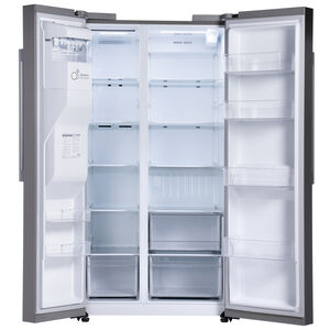 LG 36 in. 26.6 cu. ft. Smart Side by Side Refrigerator with Ice & Water Dispenser - PrintProof Stainless Steel, , hires