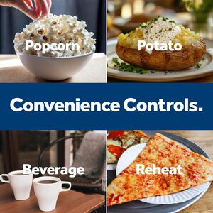 GE Spacemaker 17 in. 0.7 cu. ft. 700W Countertop Microwave - White, White, hires