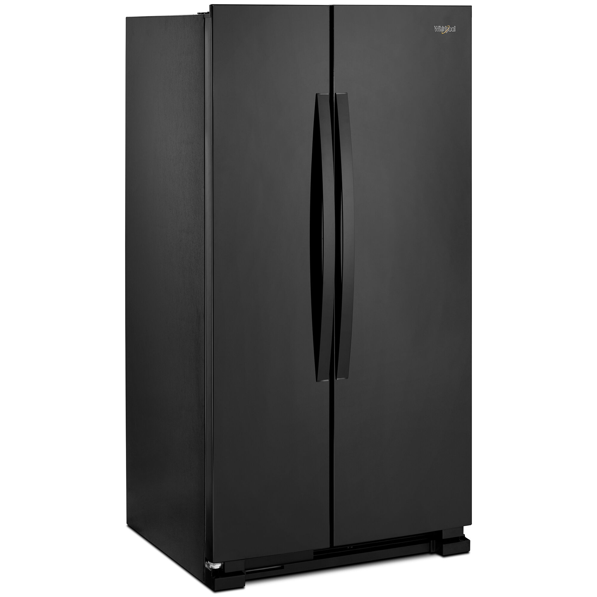 02yvm　黒　38サイズ Whirlpool 36 in. 25.1 cu. ft. Side by Side Refrigerator - Black