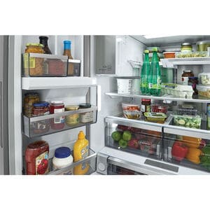Frigidaire Professional 36 in. 22.6 cu. ft. Counter Depth French Door Refrigerator with Ice & Water Dispenser - Stainless Steel, , hires