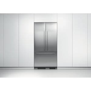 Fisher & Paykel Series 7 36 in. 16.8 cu. ft. Built-In Smart Counter Depth French Door Refrigerator with Ice Maker - Custom Panel Ready, , hires