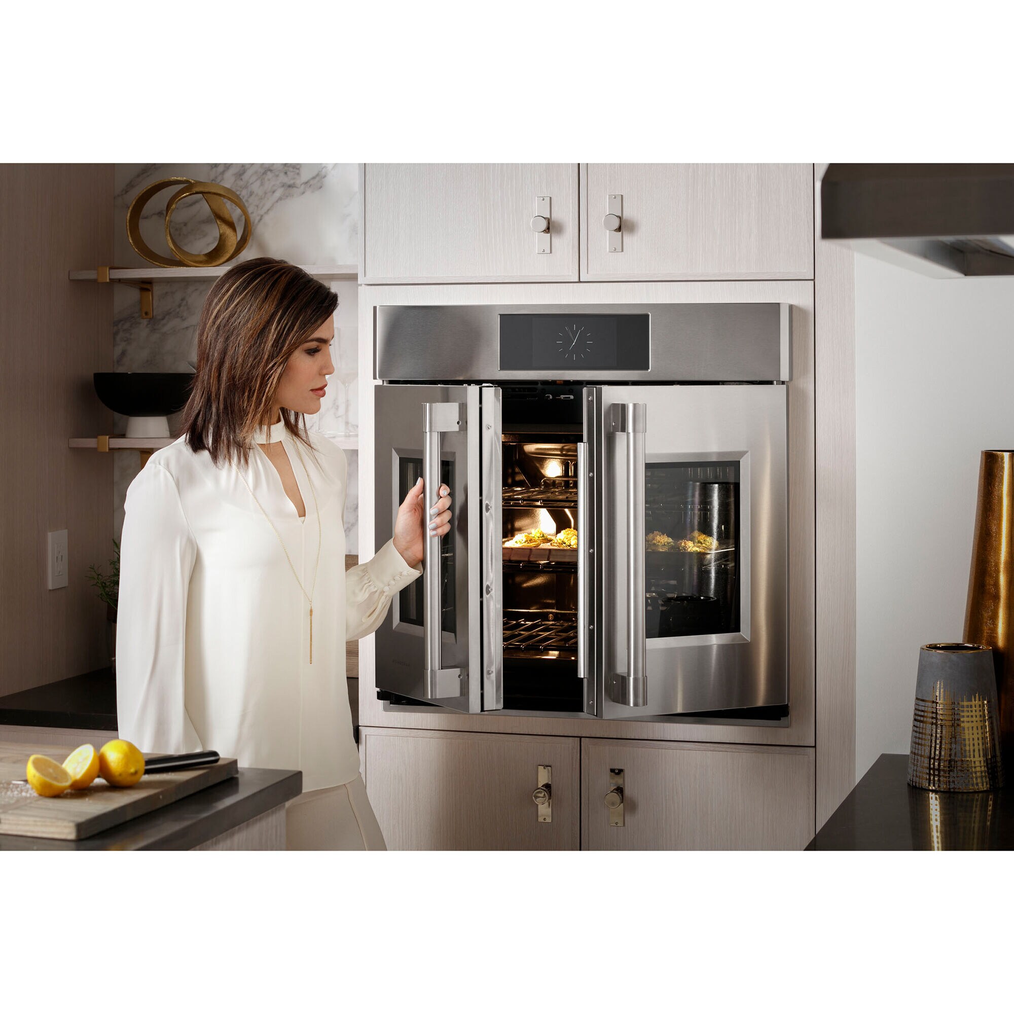Double door discount oven electric