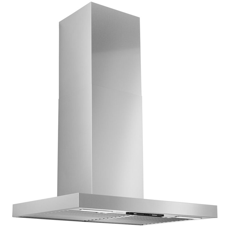 Best 36 in. Chimney Style Smart Range Hood with 4 Speed Settings, 650 CFM & 2 LED Lights - Stainless Steel, , hires