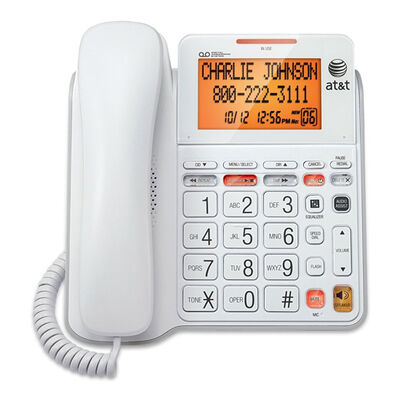 AT&T 1-Handset Landline Telephone with Large Display | CL4940