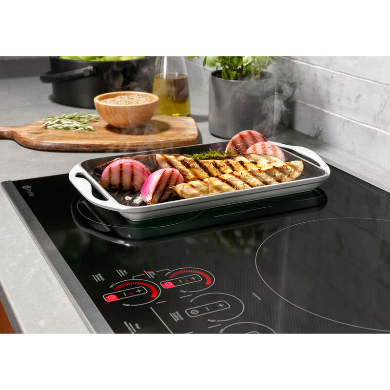 GE Profile 30 in. 4-Burner Smart Induction Cooktop with Simmer Burner & Power Burner - Stainless Steel, , hires