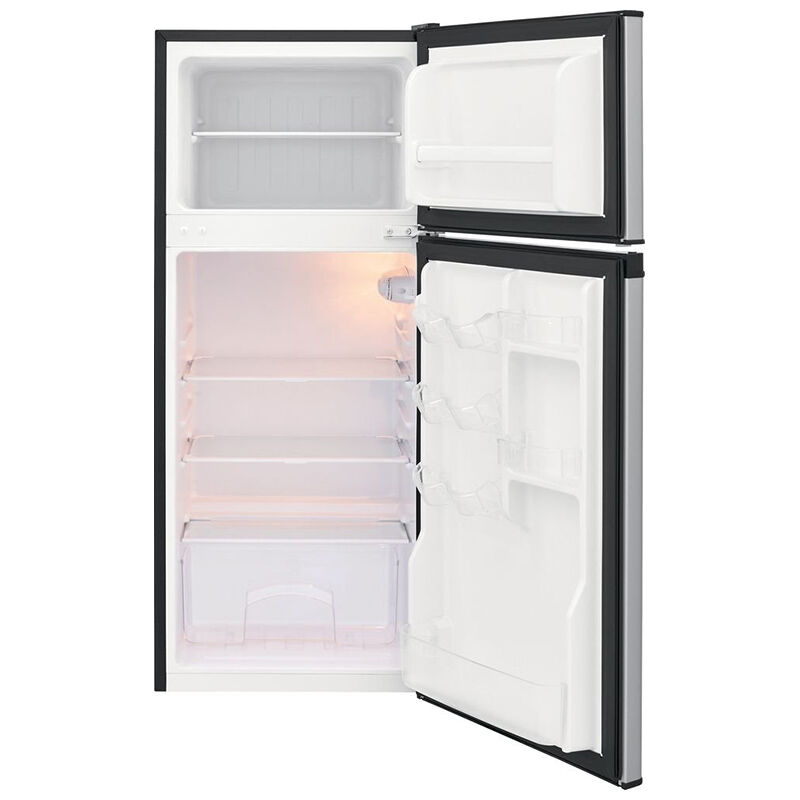Frigidaire 19 in. 4.5 cu. ft. Mini Fridge with Top Freezer - Silver Mist, , hires