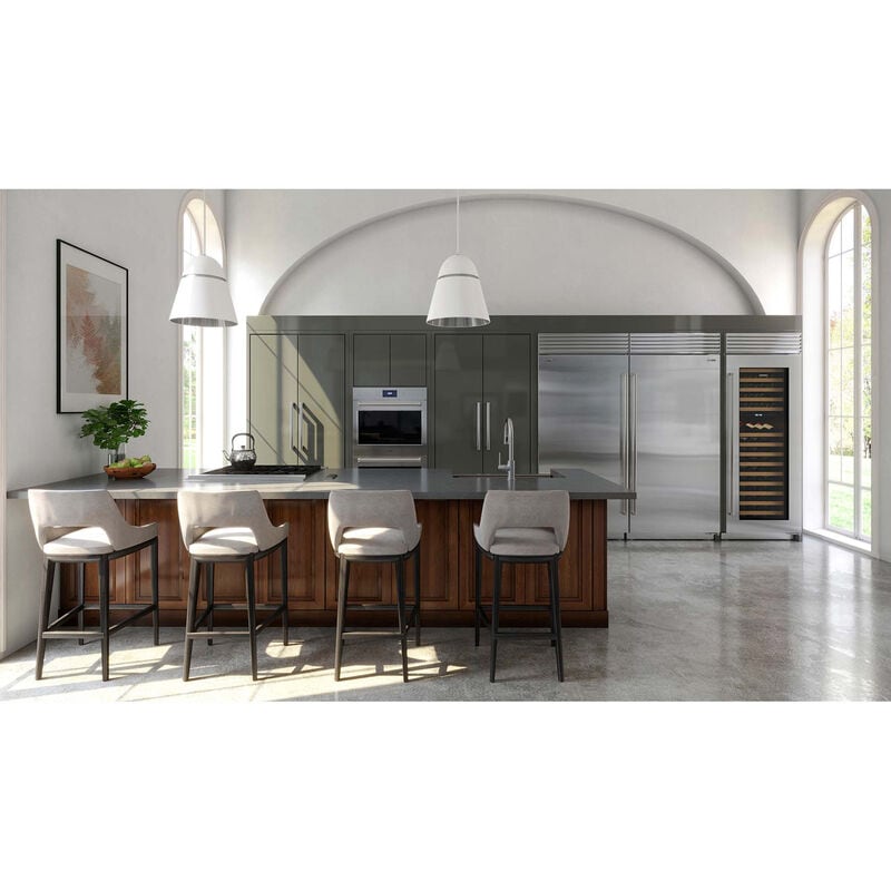 Wolf 30 in. 4-Burner Natural Gas Rangetop with Simmer Burner & Power Burner - Stainless Steel, , hires