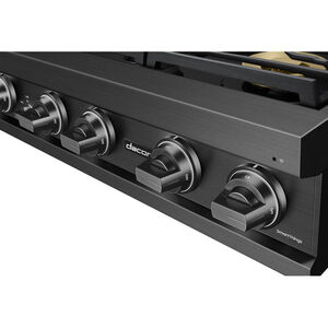 Dacor Transitional 36 in. 6-Burner Smart Natural Gas Rangetop with Simmer Burner & Power Burner - Graphite Stainless, , hires