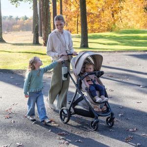 Evenflo Shyft Intuiti+ Stroller with Green & Gentle Fabric - Quartz, , hires