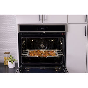 Frigidaire Gallery 27 in. 7.6 cu. ft. Top Control SteamElectric Double Wall Oven with True European Convection - Stainless Steel, Stainless Steel, hires
