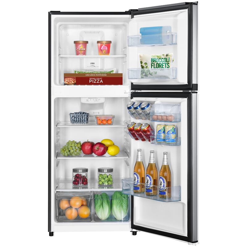 Avanti 24 in. 10 cu. ft. Counter Depth Top Freezer Refrigerator - Stainless Steel, , hires
