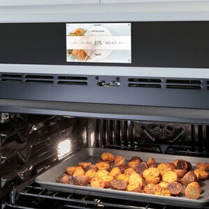 Cafe Professional Series 30 in. 5 cu. ft. Smart Electric Single Wall Oven with True European Convection - Stainless Steel, Stainless Steel, hires