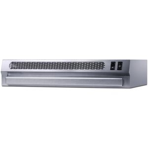 Summit 20 in. Ductless Slide-Out Style Range Hood with 2 Fan Speeds & 2 LED Lights - Stainless Steel, , hires