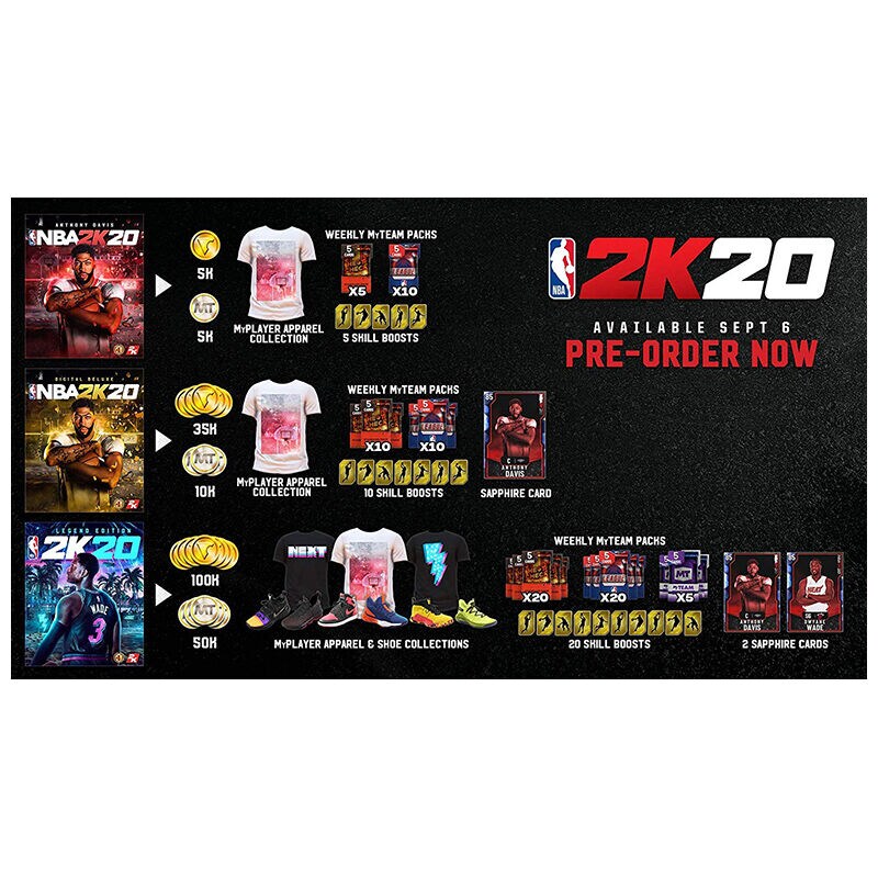 NBA 2K20 for Xbox One, , hires