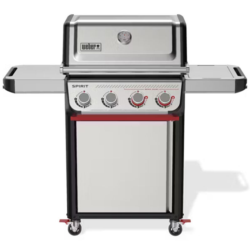 Weber Spirit S-425C 4-Burner Liquid Propane Gas Grill with Sear Burner - Stainless Steel, , hires