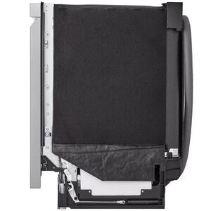 LG 24 in. Top Control Smart Dishwasher with 42 dBa Sound Level, 3rd-Rack, Dynamic Heat Dry & Pocket - PrintProof Stainless Steel, PrintProof Stainless Steel, hires