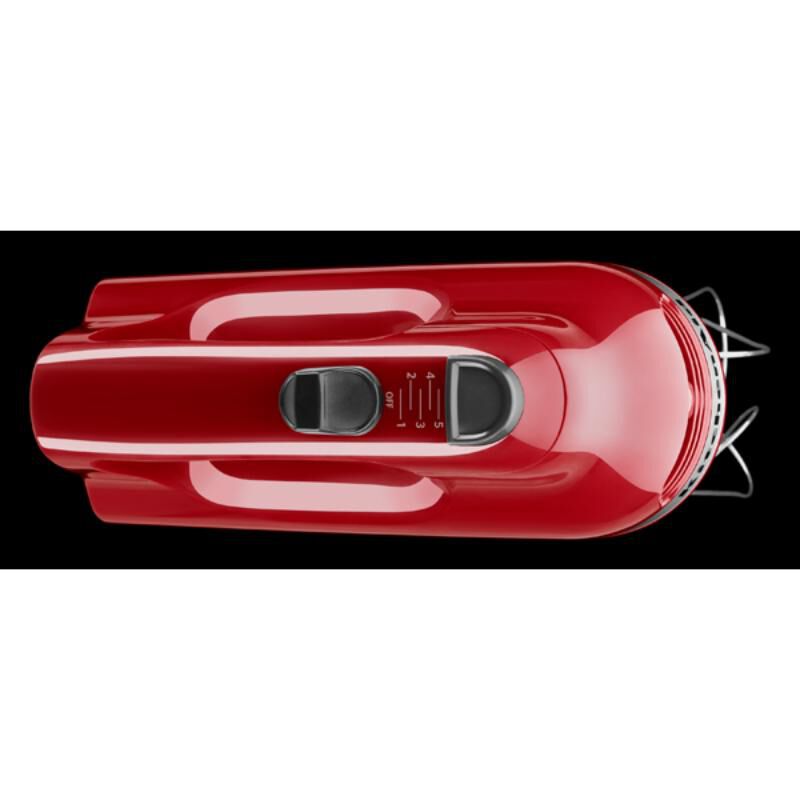 KitchenAid Ultra Power 5-Speed Electric Hand Mixer with Stainless Steel Turbo Beater - Empire Red, Empire Red, hires
