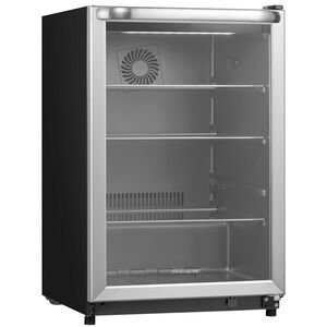 Frigidaire 22 in. 4.6 cu ft. Compact Beverage Center with Adjustable Shelves & Digital Control - Stainless Steel, , hires