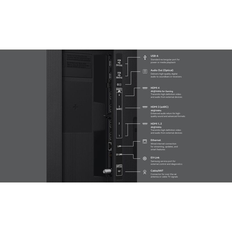 Samsung - 75" Class R85H Micro RGB 4K UHD Smart Tizen TV, , hires