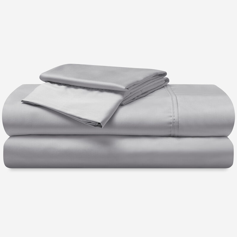 BEDGEAR Hyper-Cotton Performance Split Head Cal King Size Sheet Set - Light Gray, , hires