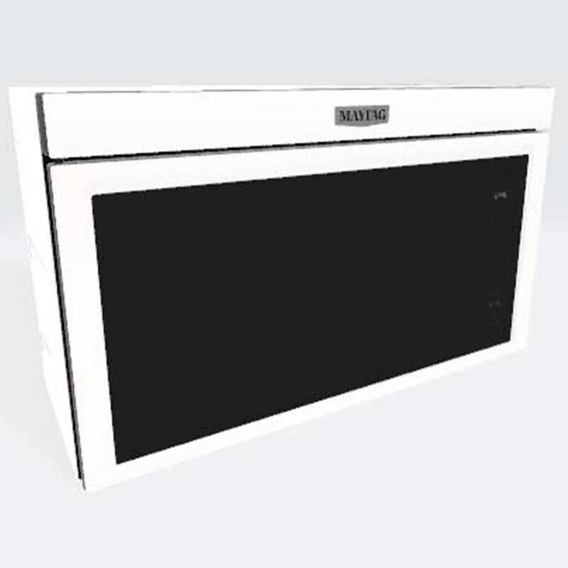 Maytag 30 in. 1.1 cu. ft. 1000W Over-the-Range Microwave with 300 CFM & Sensor Cooking - White, , hires