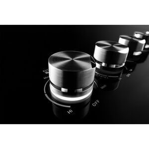 JennAir Lustre Stainless 30 in. 4-Burner Electric Cooktop with Simmer Burner & Power Burner - Stainless Steel, , hires