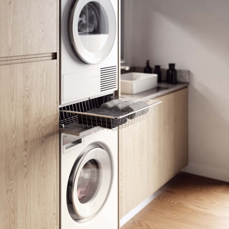 Asko Pull-Out Laundry Care Basket - White, , hires